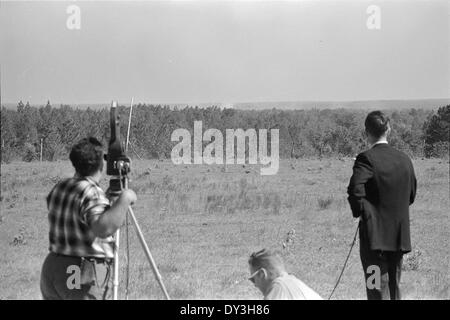 Tatum dôme de sel, Lamar Comté (Mississippi), essai nucléaire, 22 octobre 1964. Banque D'Images