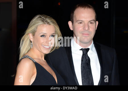 Londres, Royaume-Uni. Le 05 Avr, 2014. Martin Lewis et Lara Lewington assister à la vie militaire sur des prix à Londres,Park Plaza Westminster Bridge, le 5 avril, 2014 à Londres, en Angleterre. Credit : Voir Li/Alamy Live News Banque D'Images