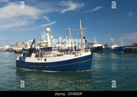 Port de Peterhead, Aberdeenshire, Ecosse. Banque D'Images