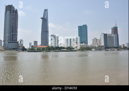 Bitexco Financial Tower Ho Chi Minh City Saigon Banque D'Images