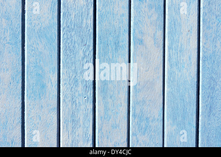 Arrière-plan de personnes âgées et bois peint bleu Banque D'Images