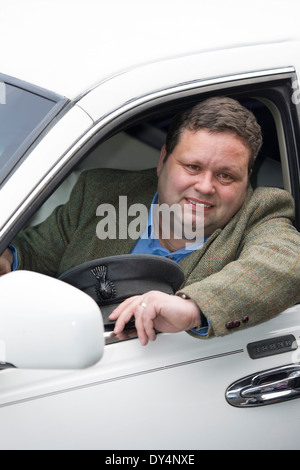 Gagnant d'ITV Britain's Got Talent ténor Britannique Paul Potts. Banque D'Images