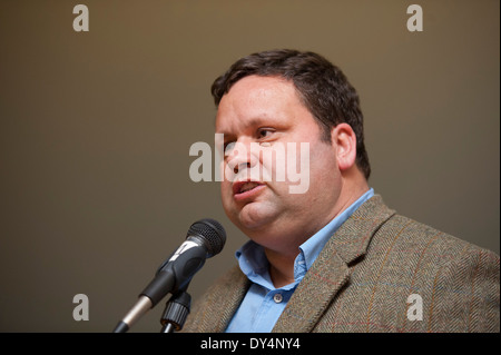 Gagnant d'ITV Britain's Got Talent ténor Britannique Paul Potts. Banque D'Images