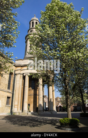 L'église St Mary de Londres Marylebone Angleterre Royaume-Uni UK Banque D'Images