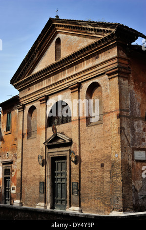 Italie, Rome, via di San Giovanni Decollato, église San Giovanni Decollato Banque D'Images