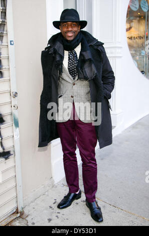 Daryl Jackson walking in New York City - 26 mars 2014 - Photo : Manhattan piste/Charles Eshelman Banque D'Images