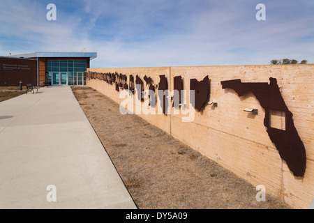 USA, Ohio, Beatrice, Homestead National Monument of America, Heritage Centre Banque D'Images