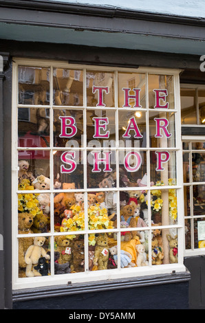 La boutique de l'ours à Elm Hill UK Norwich Banque D'Images