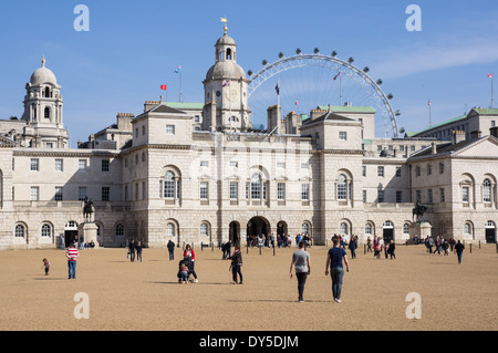 Horse Guards Parade et de la Household Cavalry Museum, Londres Angleterre Royaume-Uni UK Banque D'Images