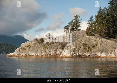 Parc Whytecliff, West Vancouver. Banque D'Images