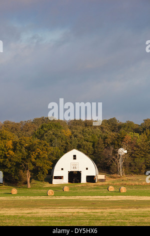 USA, Ohio, Arcada, Pop, Rock of Ages Route 66 Farm Banque D'Images