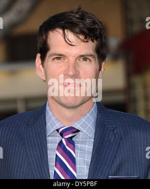 Westwood, CA. Apr 7, 2014. Tim Simons aux arrivées de projet de Premiere journée, le Regency Village Theatre, Westwood, CA, le 7 avril 2014. Credit : Dee Cercone/Everett Collection/Alamy Live News Banque D'Images