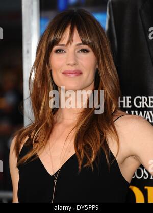 Westwood, CA. Apr 7, 2014. Jennifer Garner au niveau des arrivées pour projet de Premiere journée, le Regency Village Theatre, Westwood, CA, le 7 avril 2014. Credit : Dee Cercone/Everett Collection/Alamy Live News Banque D'Images