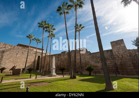 Al Cazaba, Merida, Badajoz, Estrémadure, Espagne, Europe Banque D'Images