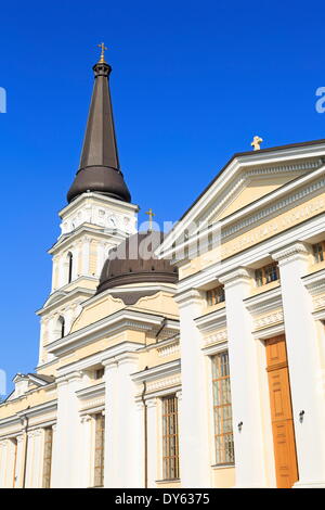 La Cathédrale Preobrazhensky, Odessa, la Crimée, l'Ukraine, l'Europe Banque D'Images