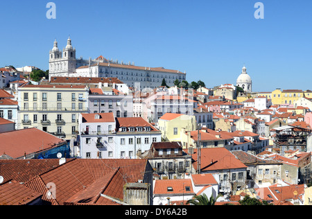 São Vicente de Fora eglise Alfama Lisbonne Portugal Banque D'Images