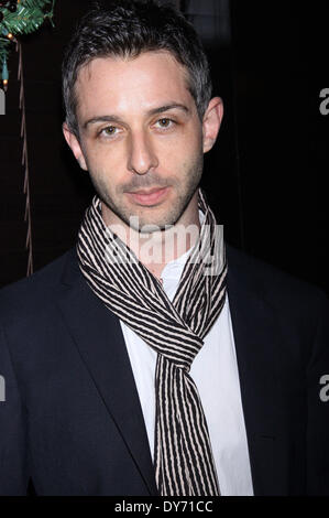 Après la partie pour la première mondiale de "Le Grand Dieu Pan' tenue à Heartland Brewery avec : Jeremy Strong Où : New York City NY United States Quand : 18 déc 2012 Banque D'Images