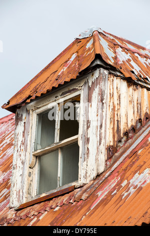 Immobilier à Port Stanley dans les îles Falkland. Banque D'Images