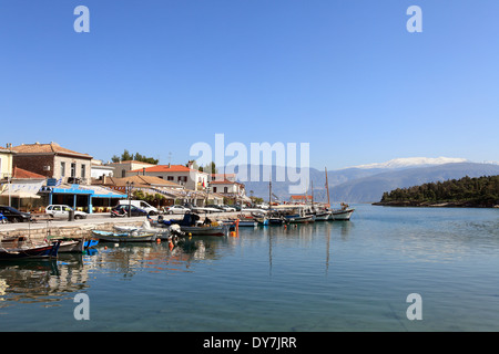 Fokida Grèce golfe de Corinthe galaxidi Banque D'Images