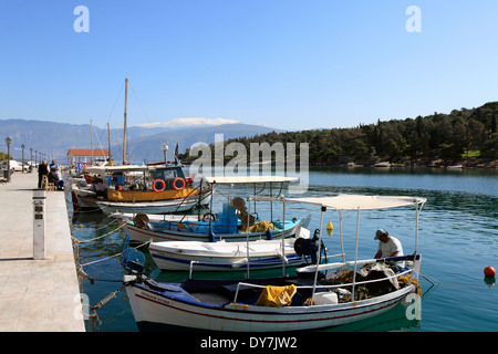 Fokida Grèce golfe de Corinthe galaxidi Banque D'Images