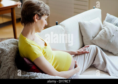 Femme enceinte Banque D'Images