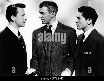 La corde - James Stewart, John Dall, Farley Granger - Réalisation : Alfred Hitchcock - 1948 Banque D'Images