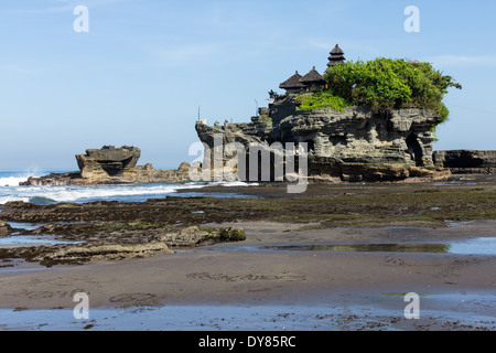 Temple de Tanah Lot ( Pura Tanah Lot) Bali, Indonésie Banque D'Images