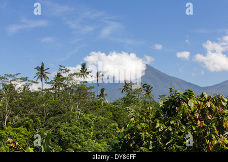 Mont Batur (gunung batur) - volcan actif Banque D'Images