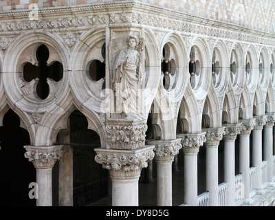 Le palais des Doges, Venise, Italie Banque D'Images