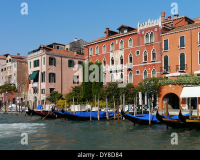 Grand Canal, Venise, Italie Banque D'Images