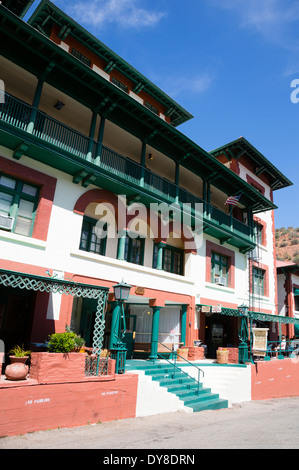 USA, Arizona, Bisbee, ancienne ville minière. Banque D'Images