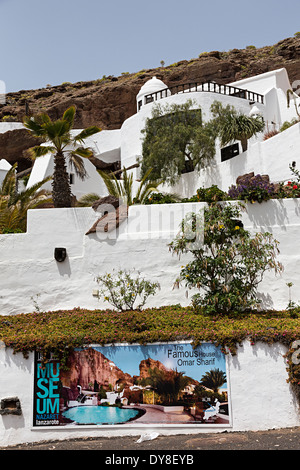 Lagomar, Omar Sharif's house, Oasis de Nazaret, Lanzarote, îles Canaries, Espagne Banque D'Images
