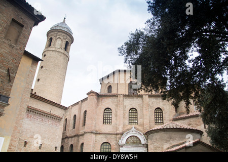 Basilica di San Vitale, Ravenne, Émilie-Romagne, Italie Banque D'Images