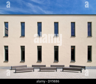 L'école, Vogelstang, Mannheim, Allemagne Banque D'Images