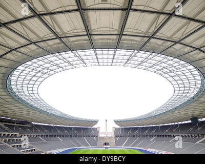 Stade olympique, Berlin, Allemagne Banque D'Images