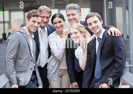 L'équipe de direction d'entreprise, portrait Banque D'Images