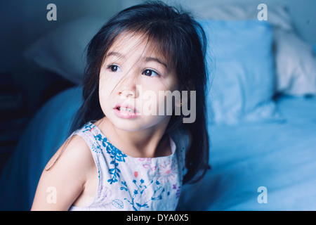 Little girl, portrait Banque D'Images