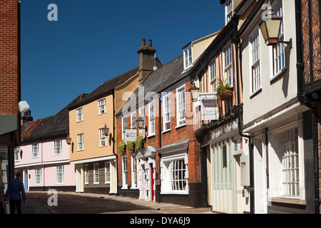 Royaume-uni, Angleterre, Norwich, Norfolk, Tombland, Princes Street Banque D'Images