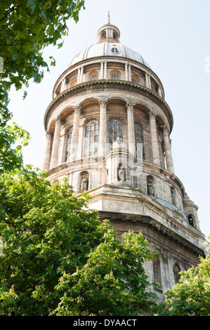 France, Boulogne. Le dôme de la Basilique de Notre-Dame de Boulogne-sur-Mer est le plus grand d'Europe après St Pierre de Rome. Banque D'Images