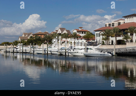 The National Hotel Yacht Club de WCI Communauté, Tampa, FL, USA Banque D'Images