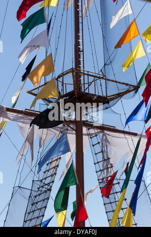 Jose Gasparilla Pirate Ship, Tampa, États-Unis Banque D'Images