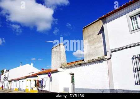 Old street en Alentejo, Portugal Banque D'Images