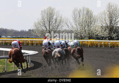 Lexington, Kentucky, USA. Apr 12, 2014. 12 avril 2014 : Jour de Bluegrass Scenic. Candice Chavez/ESW/CSM/Alamy Live News Banque D'Images