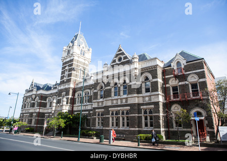 Palais de justice de Dunedin Banque D'Images