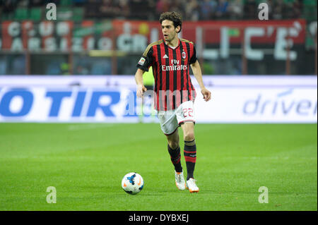 Milan, Italie. 13 avr, 2014. Kaka' (Milan) au cours de la série Amatch entre Milan vs Catane, le 13 avril 2014. Credit : Adamo Di Loreto/NurPhoto ZUMAPRESS.com/Alamy/Live News Banque D'Images