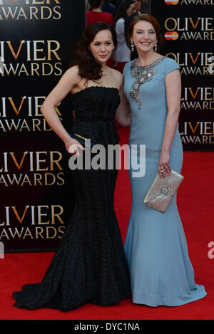 Londres, ANGLETERRE - 13 avril : Celebrity assiste au Laurence Olivier Awards au Royal Opera House le 13 avril 2014 à Londres, en Angleterre. Credit : Voir Li/Alamy Live News Banque D'Images