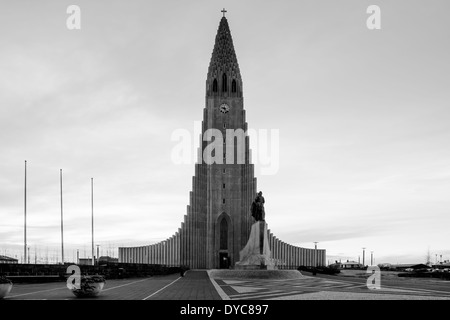 De l'Église luthérienne, Hallgrímur Banque D'Images