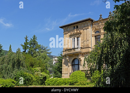 Europe Allemagne Rhénanie-palatinat Neustadt an der Weinstrasse wine route Neustadt park villa Villa Böhm arbre architecture Böhm Banque D'Images