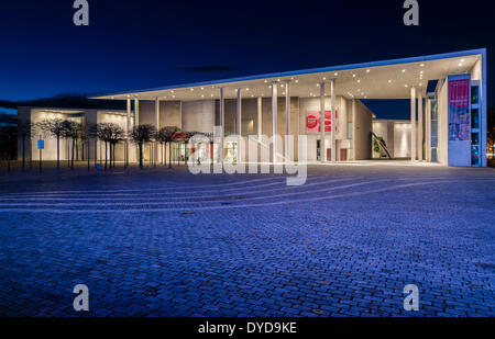 Kunstmuseum Bonn art museum, architecte Axel Schultes, Museum Mile, Bonn, Rhénanie du Nord-Westphalie, Allemagne Banque D'Images