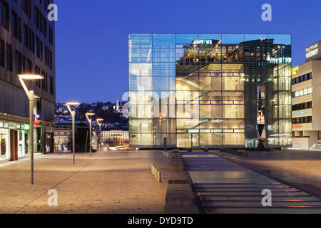 Kunstmuseum art museum sur place Schlossplatz, Stuttgart, Bade-Wurtemberg, Allemagne Banque D'Images